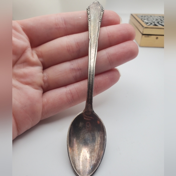 Sterling silver spoon collectible antique‎ piece - Picture 1 of 3